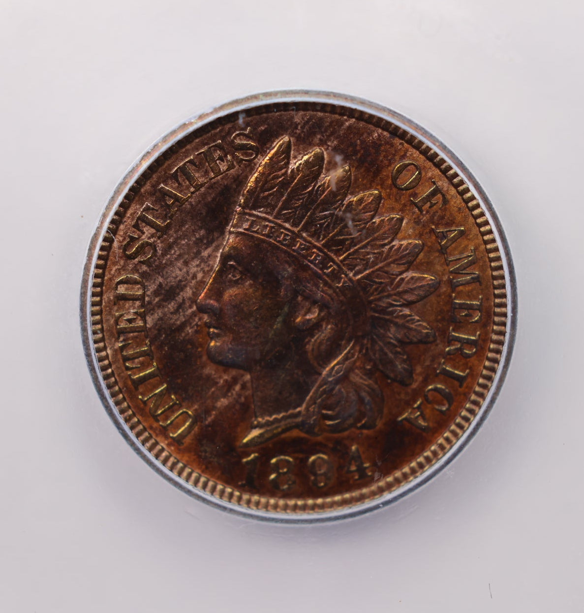1894 Indian Head Cents, ICG MS-65, Red/Brown, Nice. Store #CT1175