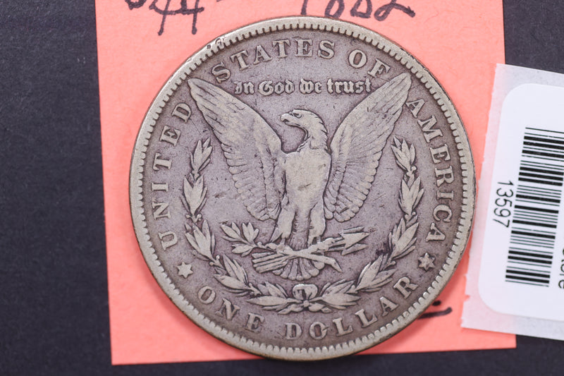 1882 Morgan Silver Dollar, Affordable Circulated Coin, Store
