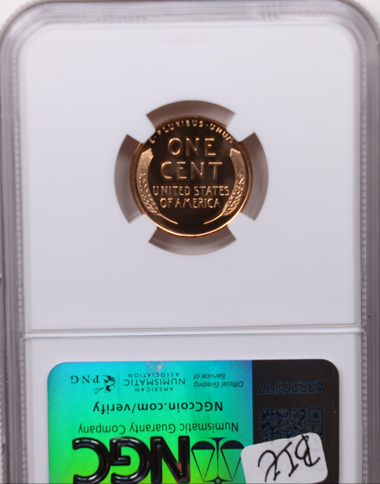 1954 Lincoln Wheat Cents, NGC Proof-68, Red. Proof Strike, Store #CT1179.