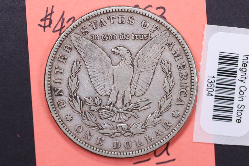 1883 Morgan Silver Dollar, Affordable Circulated Coin, Store Sale
