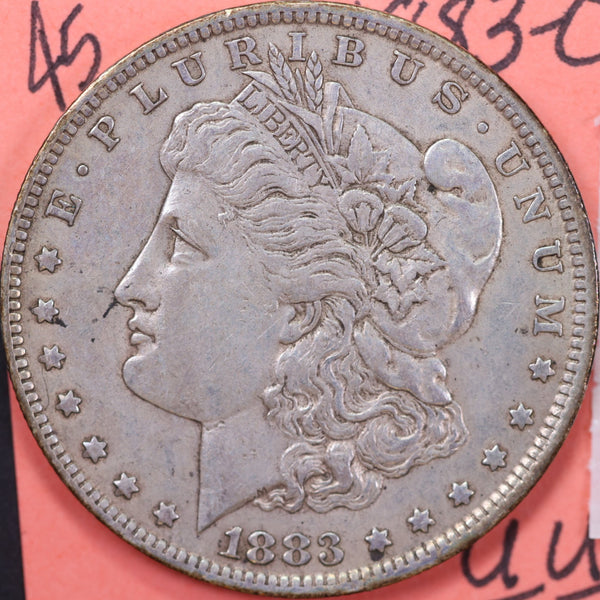 1883-O Morgan Silver Dollar, Fine Circulated Coin, Store #DR0273