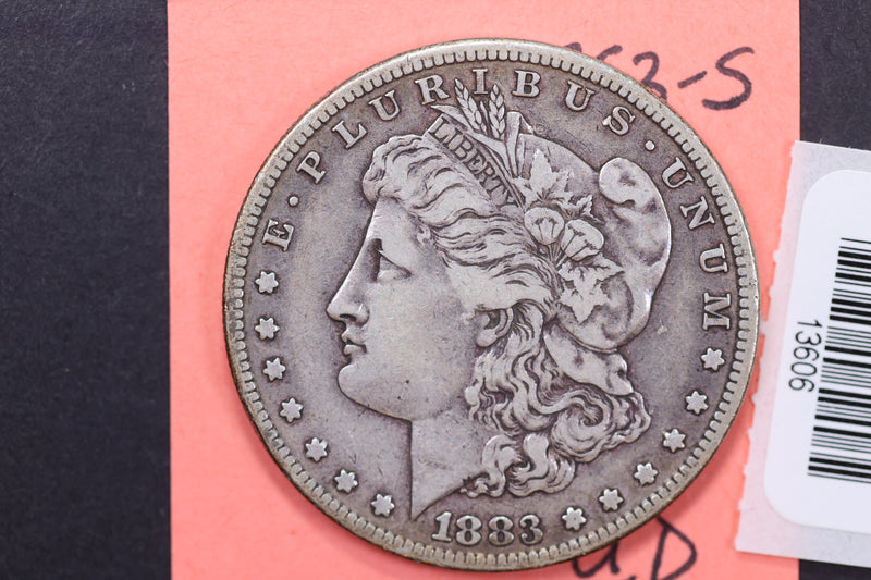 1883-S Morgan Silver Dollar, Affordable Circulated Coin, Store Sale