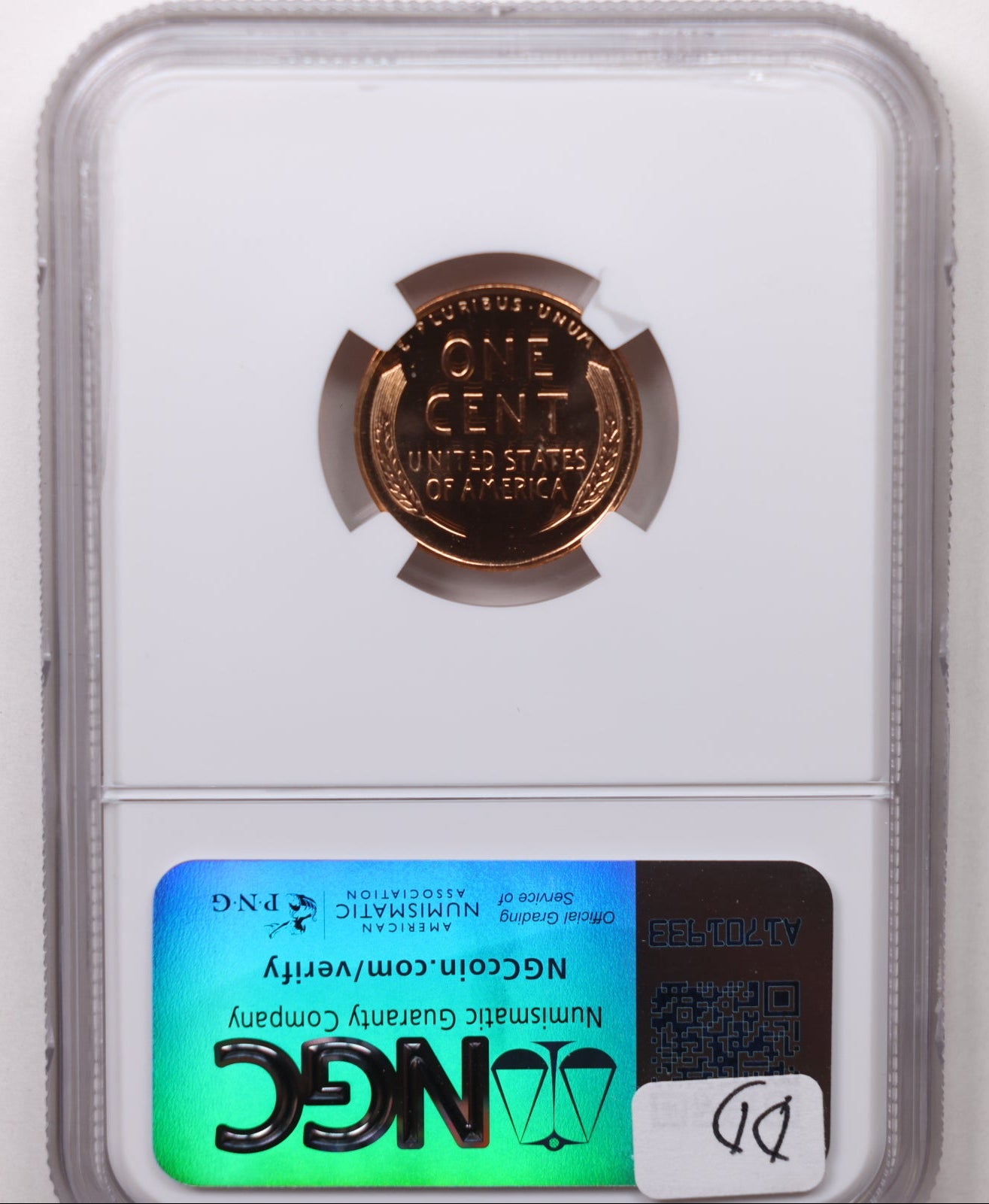 1955 Lincoln Wheat Cents, NGC Proof-68, Red. Proof Strike, Store #CT1180.