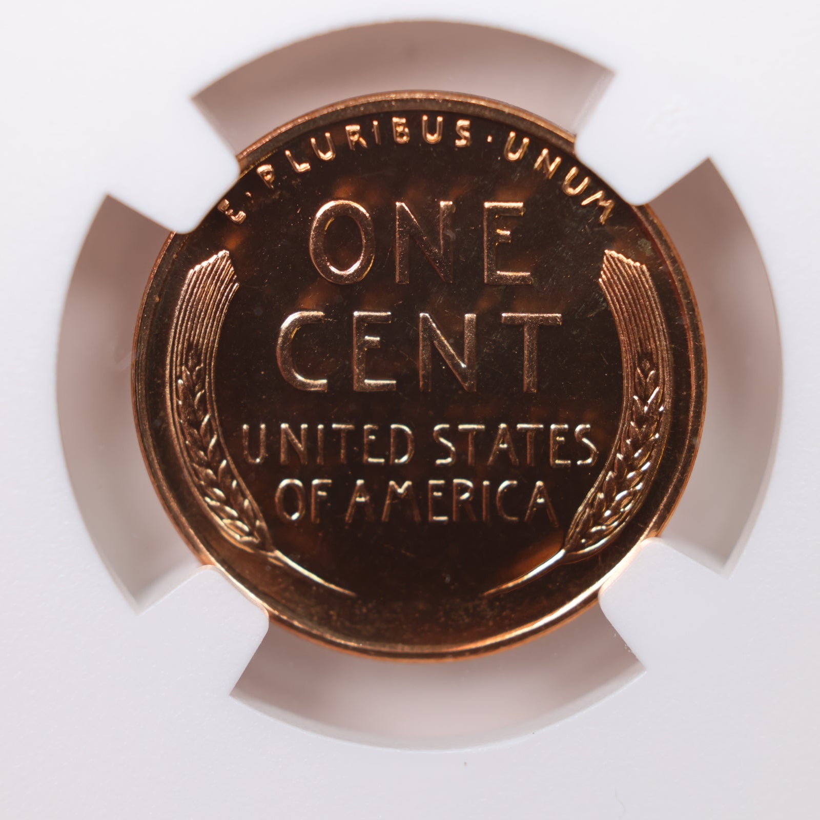 1955 Lincoln Wheat Cents, NGC Proof-68, Red. Proof Strike, Store #CT1182.