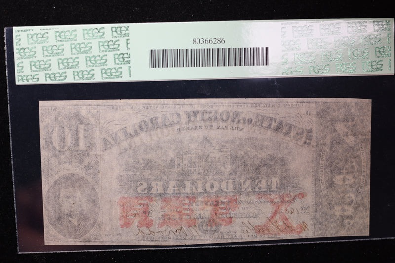 1863 $10, Raleigh, N.C., Obsolete Currency, Affordable Collectible Currency, Sale