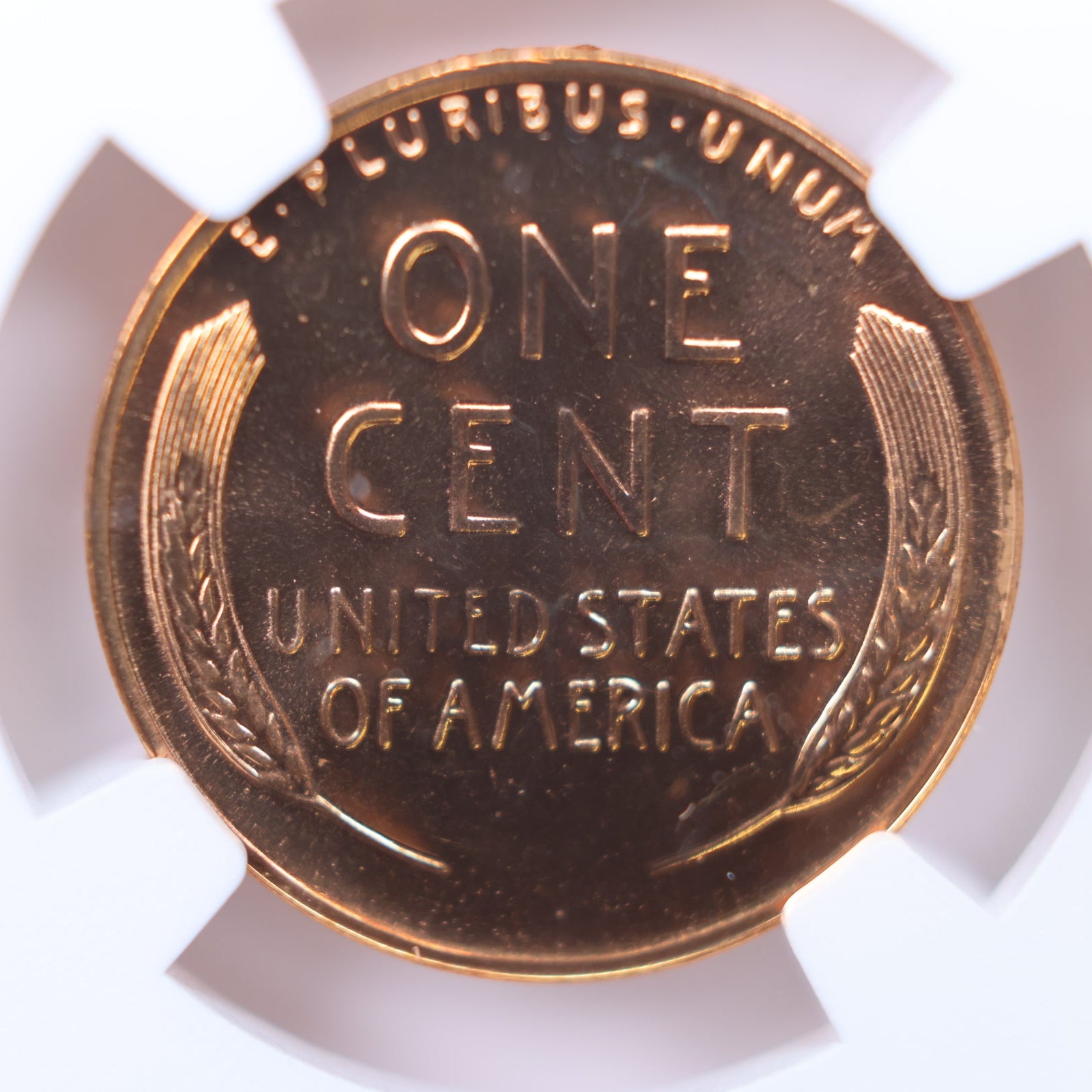 1956 Lincoln Wheat Cents, NGC Proof-68, Red. Proof Strike, Store #CT1183.