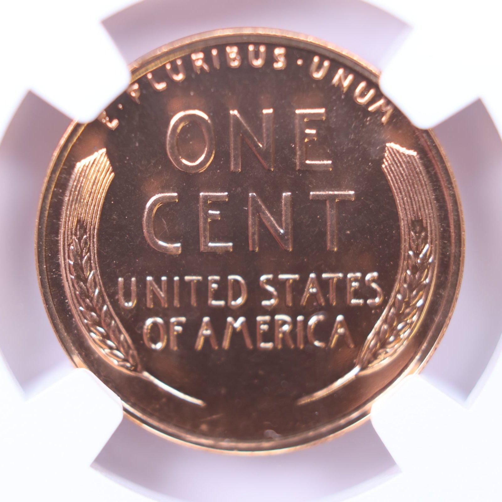 1956 Lincoln Wheat Cents, NGC Proof-68, Red. Proof Strike, Store #CT1183.