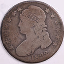 1832 Capped Bust Half Dollar, Very Good Circulated Coin, Store