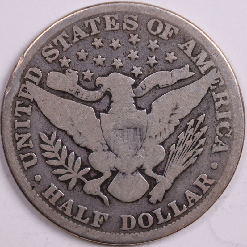 1897 Barber Half Dollar, Good Circulated Coin, Store