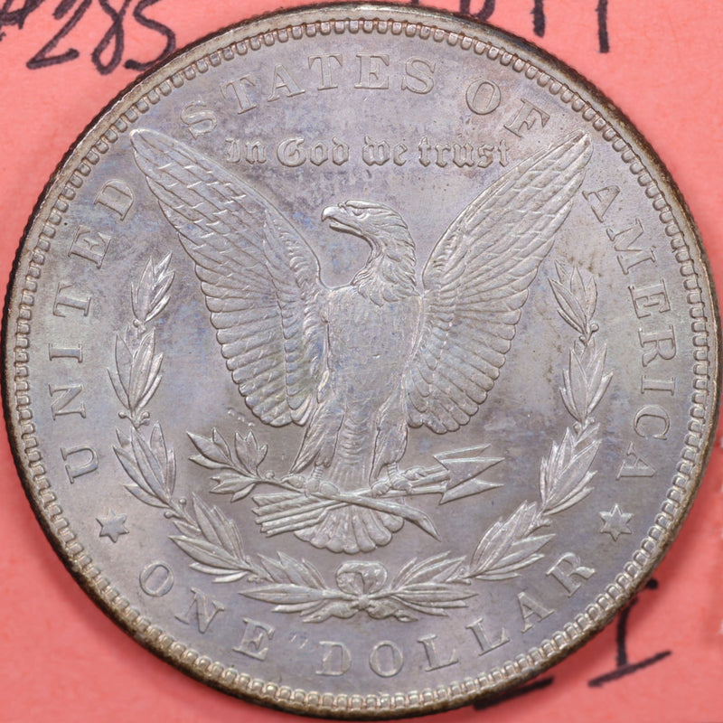 1899 Morgan Silver Dollar, Affordable Circulated Coin, Store Sale