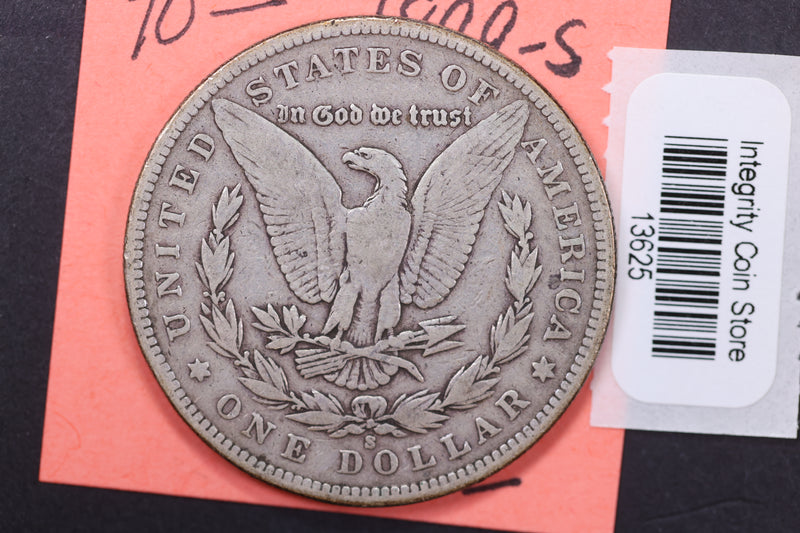 1899-S Morgan Silver Dollar, Affordable Circulated Coin, Store Sale