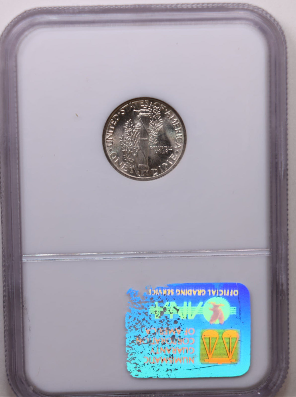 1940-D Mercury Silver Dime, Gem Mint State, NGC MS65 Store #DE0831.
