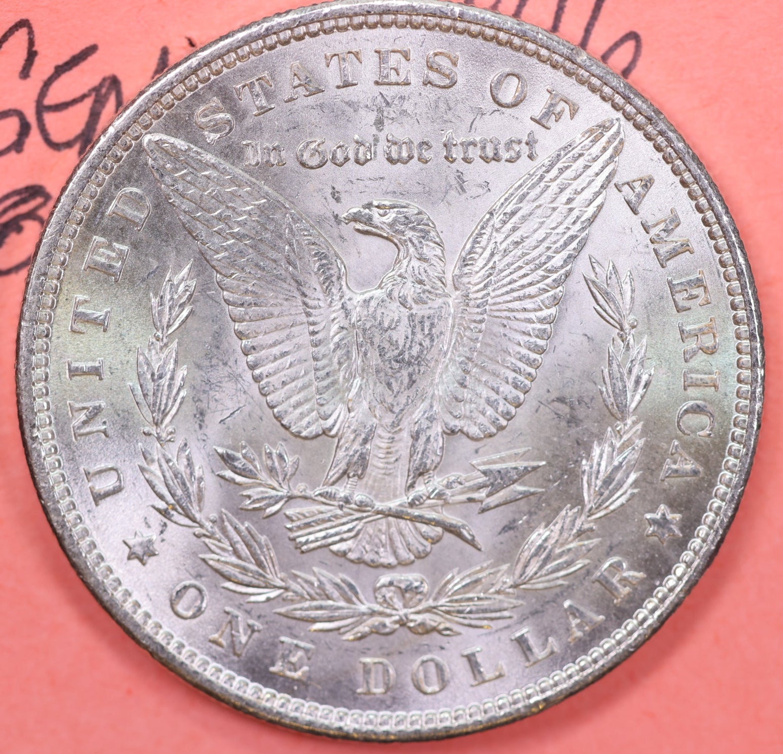 1896 Morgan Silver Dollar, Gem Brilliant Uncirculated Coin. Store #DR0513.