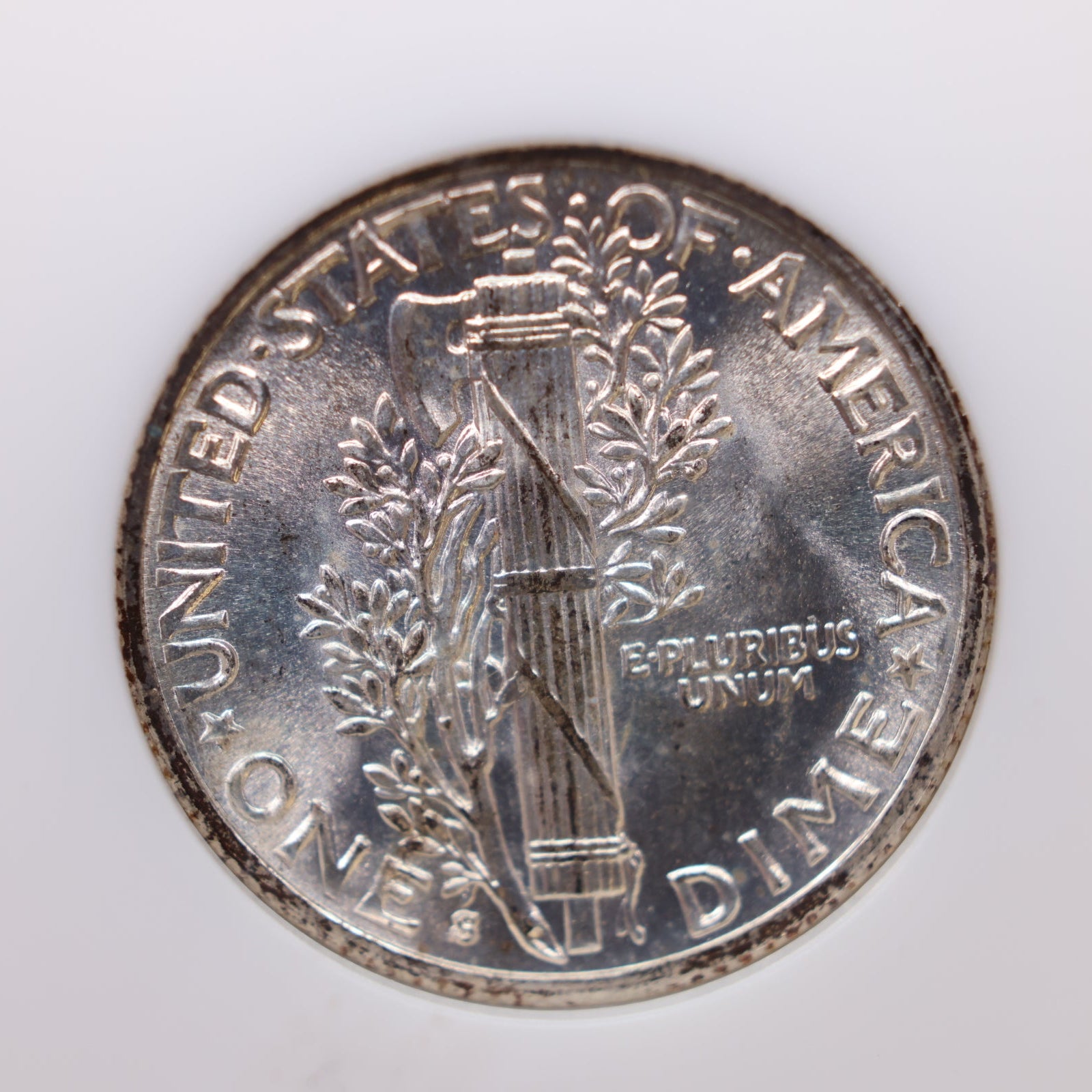 1940-S Mercury Silver Dime, Gem Mint State, NGC MS66, Store #DE0833.