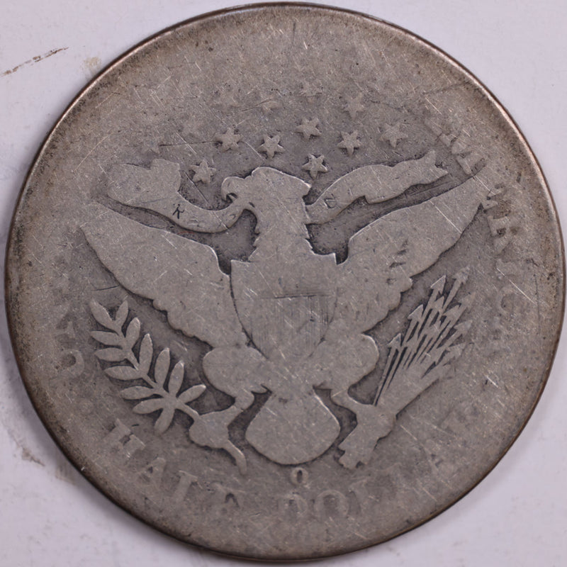 1897-O Barber Half Dollar, Fair Circulated Coin, Store