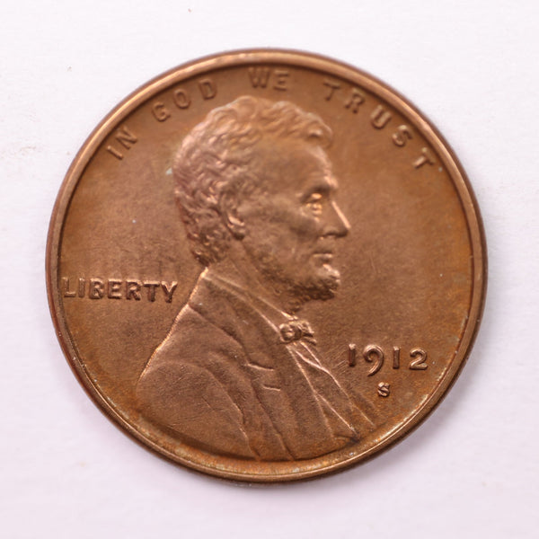 1912-S Lincoln Wheat Cents., Mint State., Store #18668