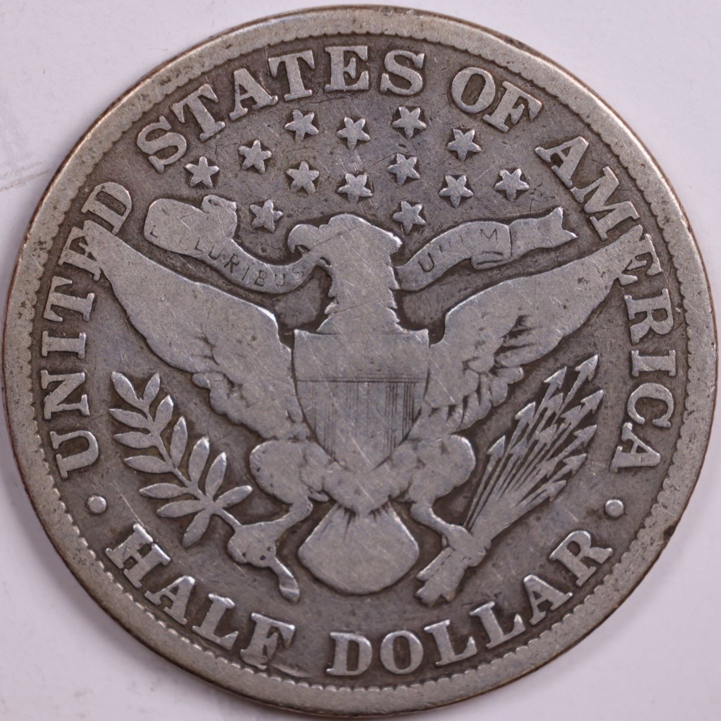 1900 Barber Half Dollar, Very Good Circulated Coin, Store #HR0524