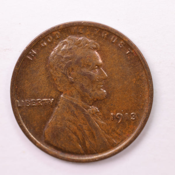 1913 Lincoln Wheat Cents., Mint State., Store #18669