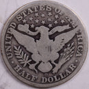 1901-O Barber Half Dollar, Good Circulated Coin, Store