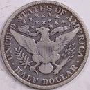 1902 Barber Half Dollar, Fine Circulated Coin, Store