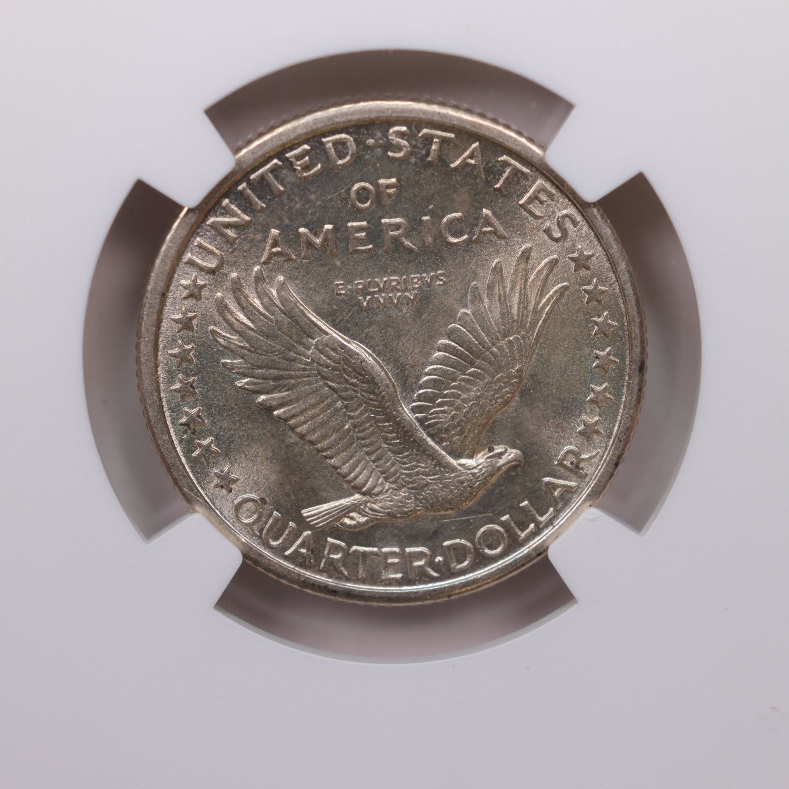 1917-S Standing Liberty Quarter, Type-1, NGC MS-64 Full Head, Store #QR1154.