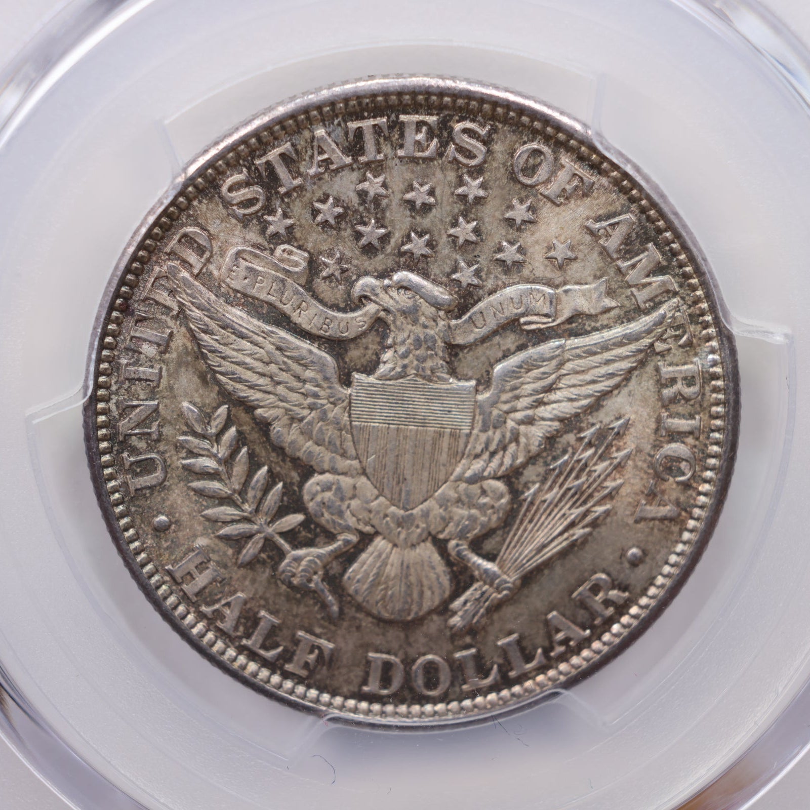 1892 Barber Silver Half Dollar, Nice Eye Appeal, PCGS Graded MS-62, Store #HR469