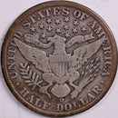 1913-D Barber Half Dollar, Fine Circulated Coin, Store