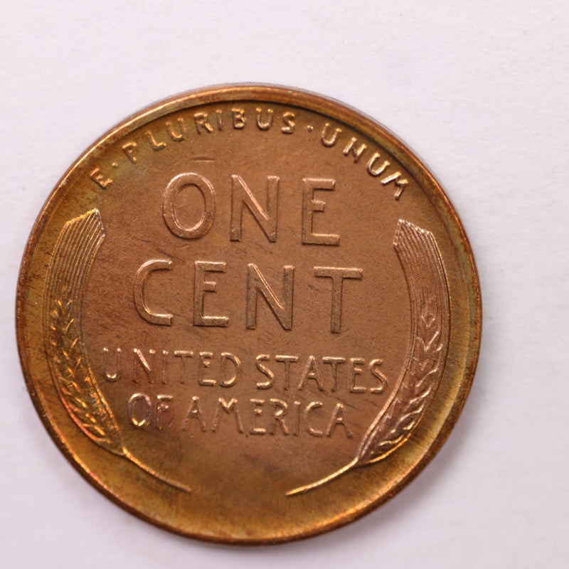 1927-D Lincoln Wheat Cents., Extra Fine., Store