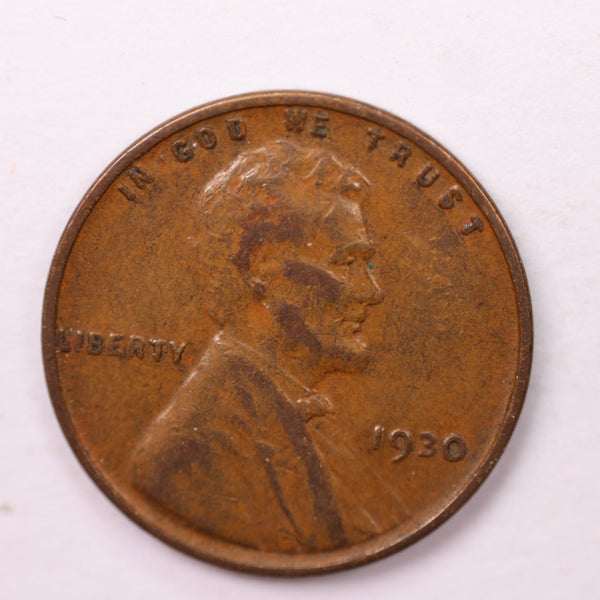 1930 Lincoln Wheat Cents., Extra Fine., Store #18719