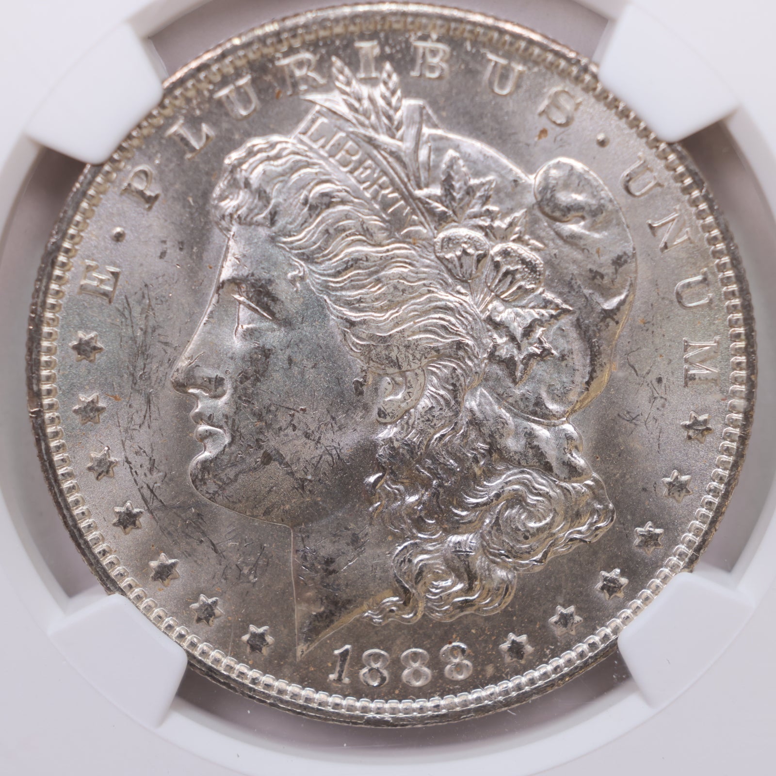 1888-O Morgan Silver Dollar, NGC Certified and Graded MS-63, Store SALE #GDR0358.