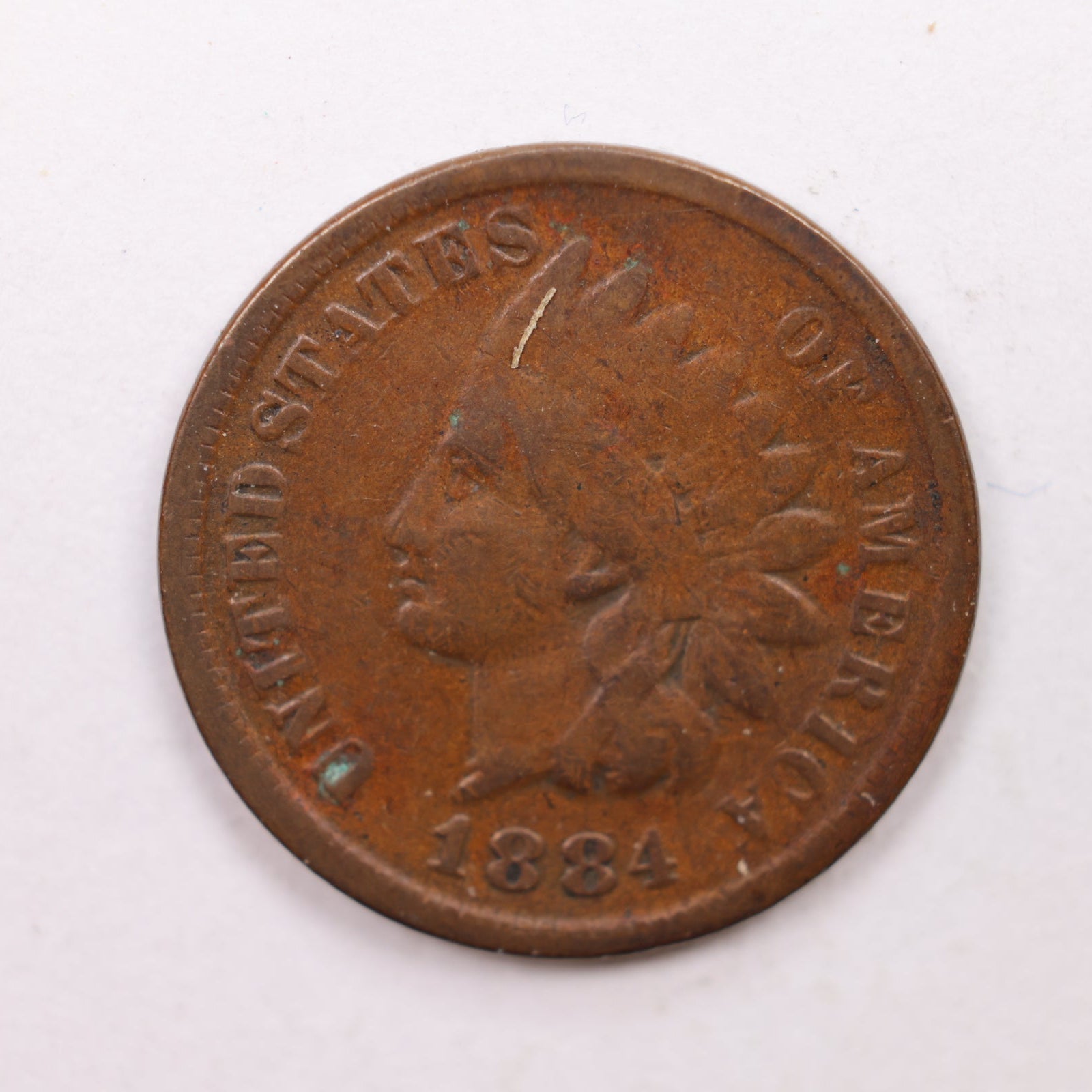 1883 Indian Head Cent, Fine Circulated, Affordable Coin, Store #CT1207.