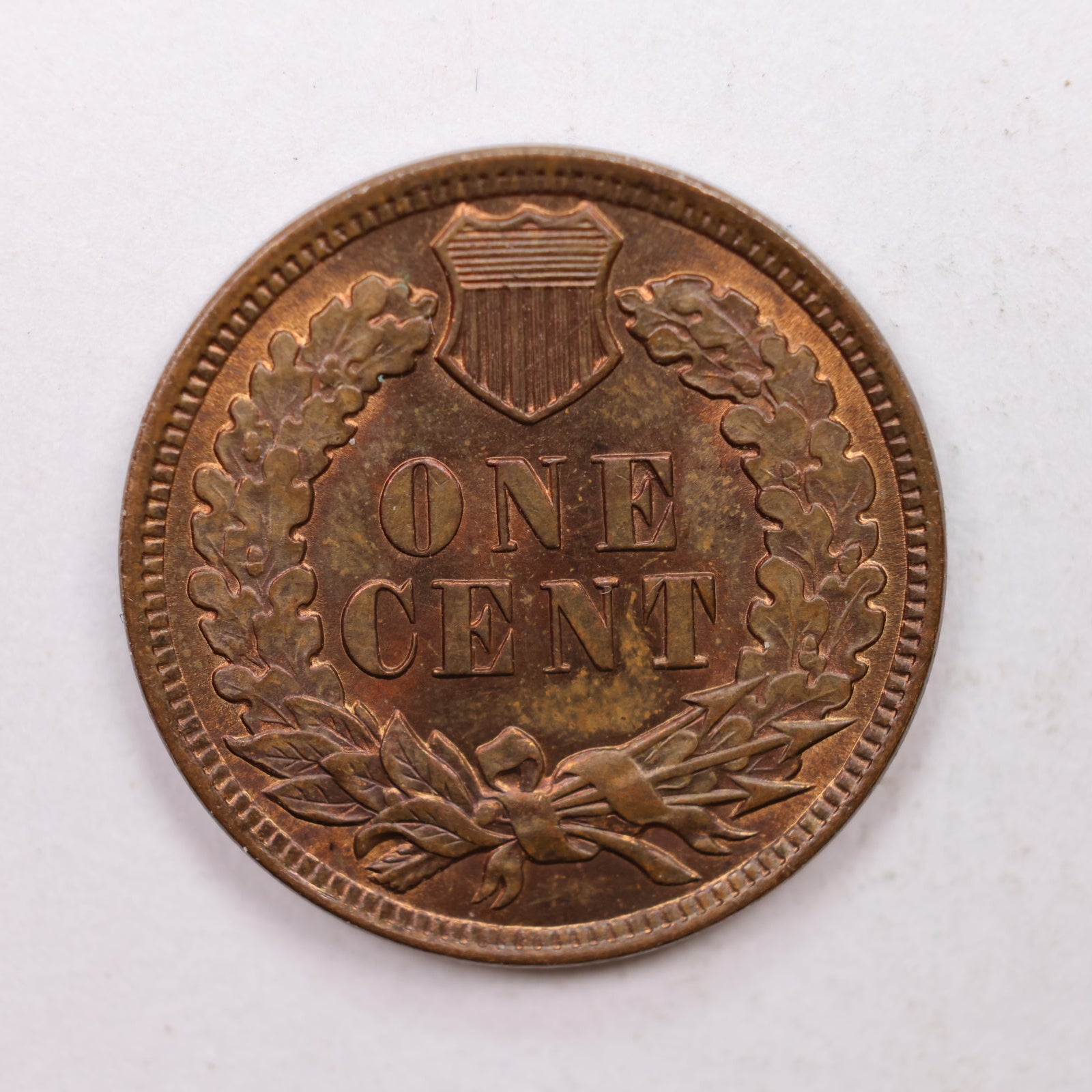 1907 Indian Head Cent, Mint State Uncirculated, Affordable Coin, Store #CT1214.