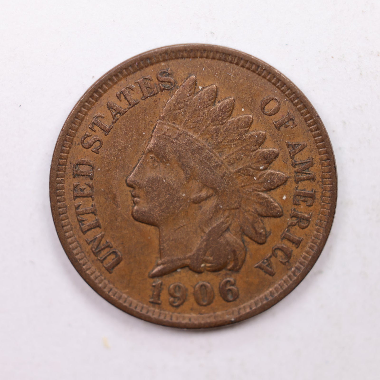 1906  Indian Head Cent, Extra Fine Circulated, Affordable Coin, Store #CT1222.