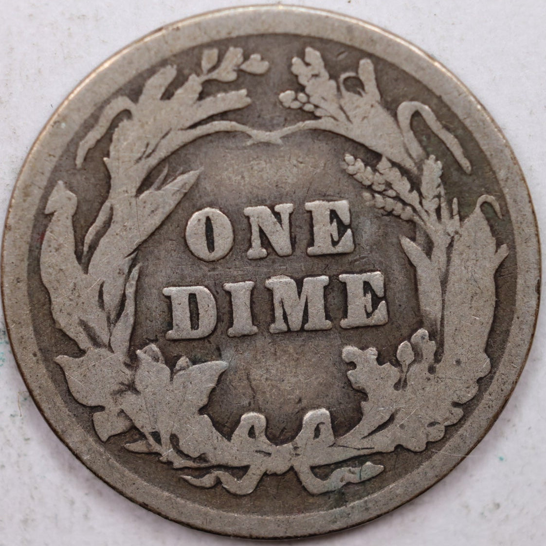 1902 Barber Dime, Good Circulated Coin, Store #DE0847