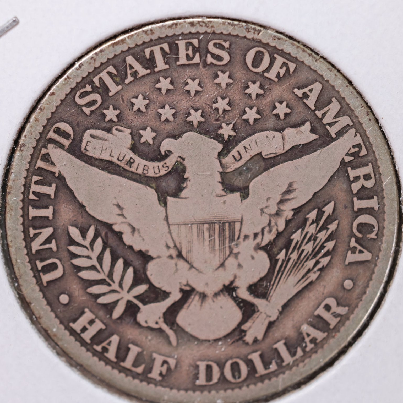 1912 Barber Half Dollar, Very Good Circulated Coin, Store #HR0988