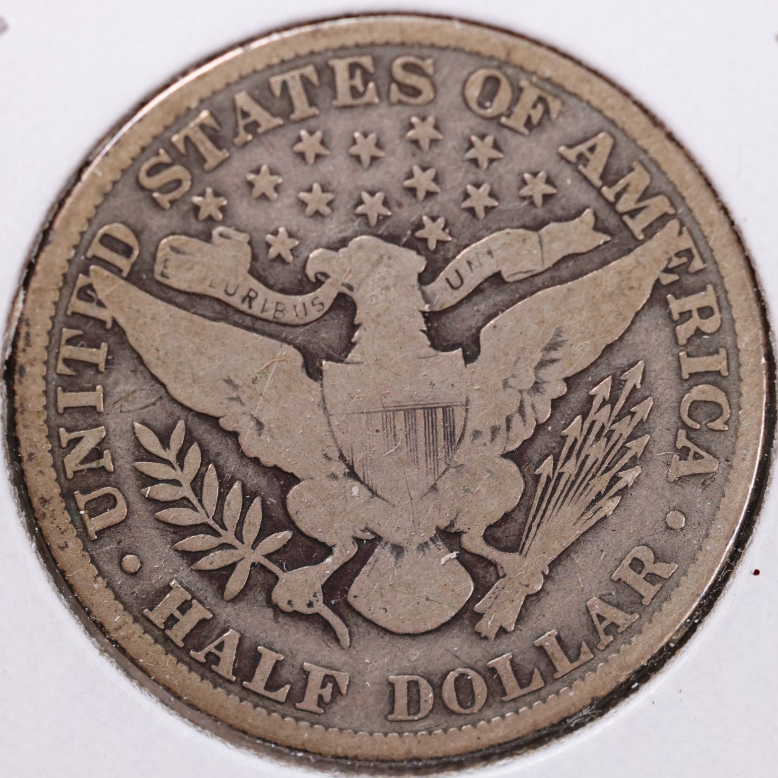 1912 Barber Half Dollar, Very Good Circulated Coin, Store #HR0989 (H912.09)