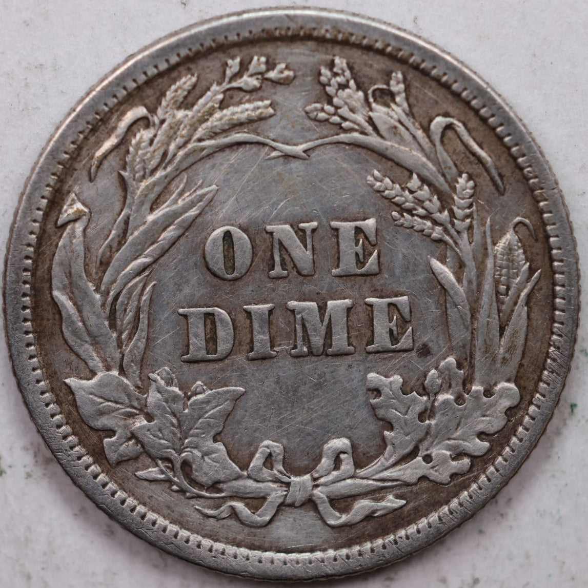 1912 Barber Dime, Extra Fine Circulated Coin, Store #DE0866