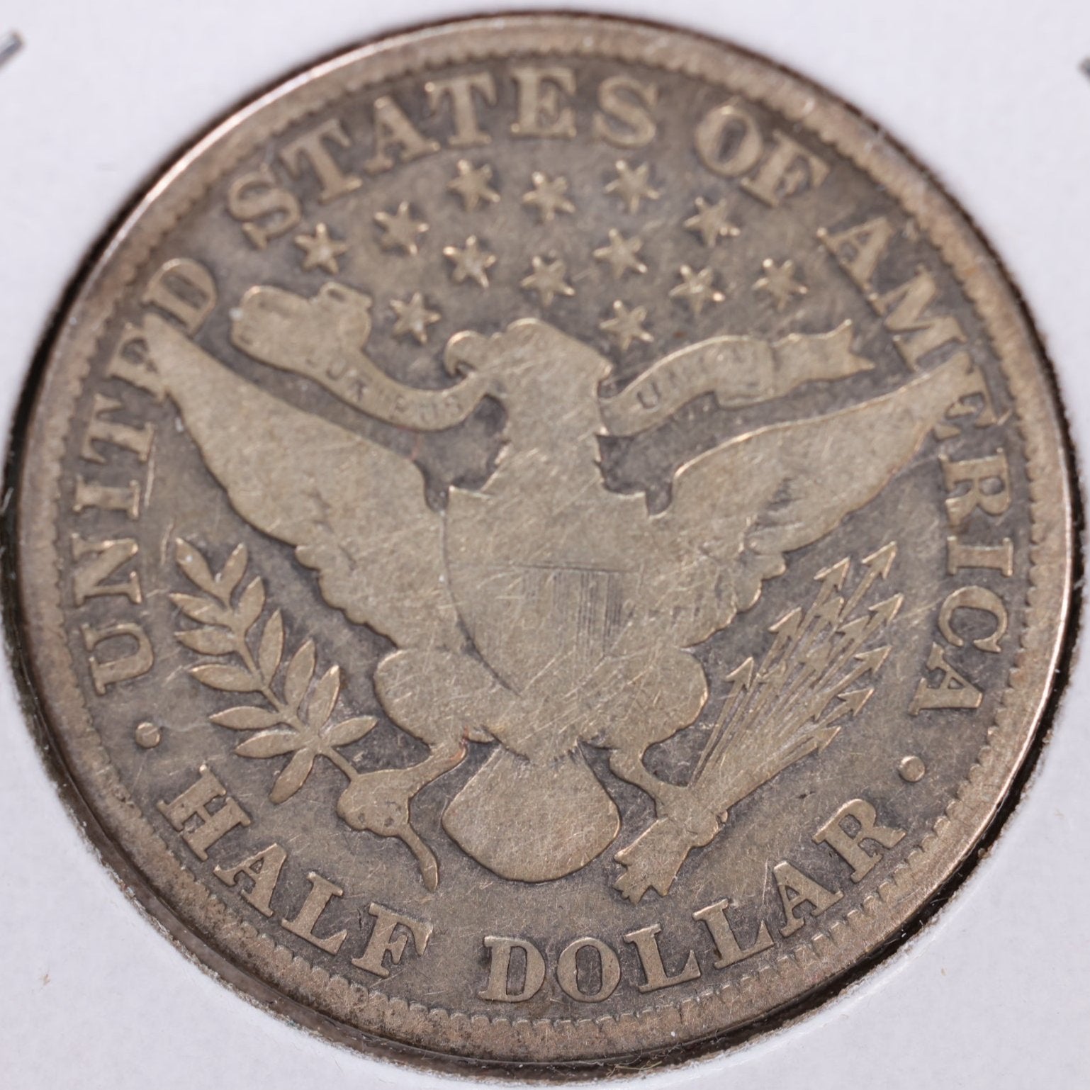 1913 Barber Half Dollar, Very Good Circulated Coin, Store #HR1004