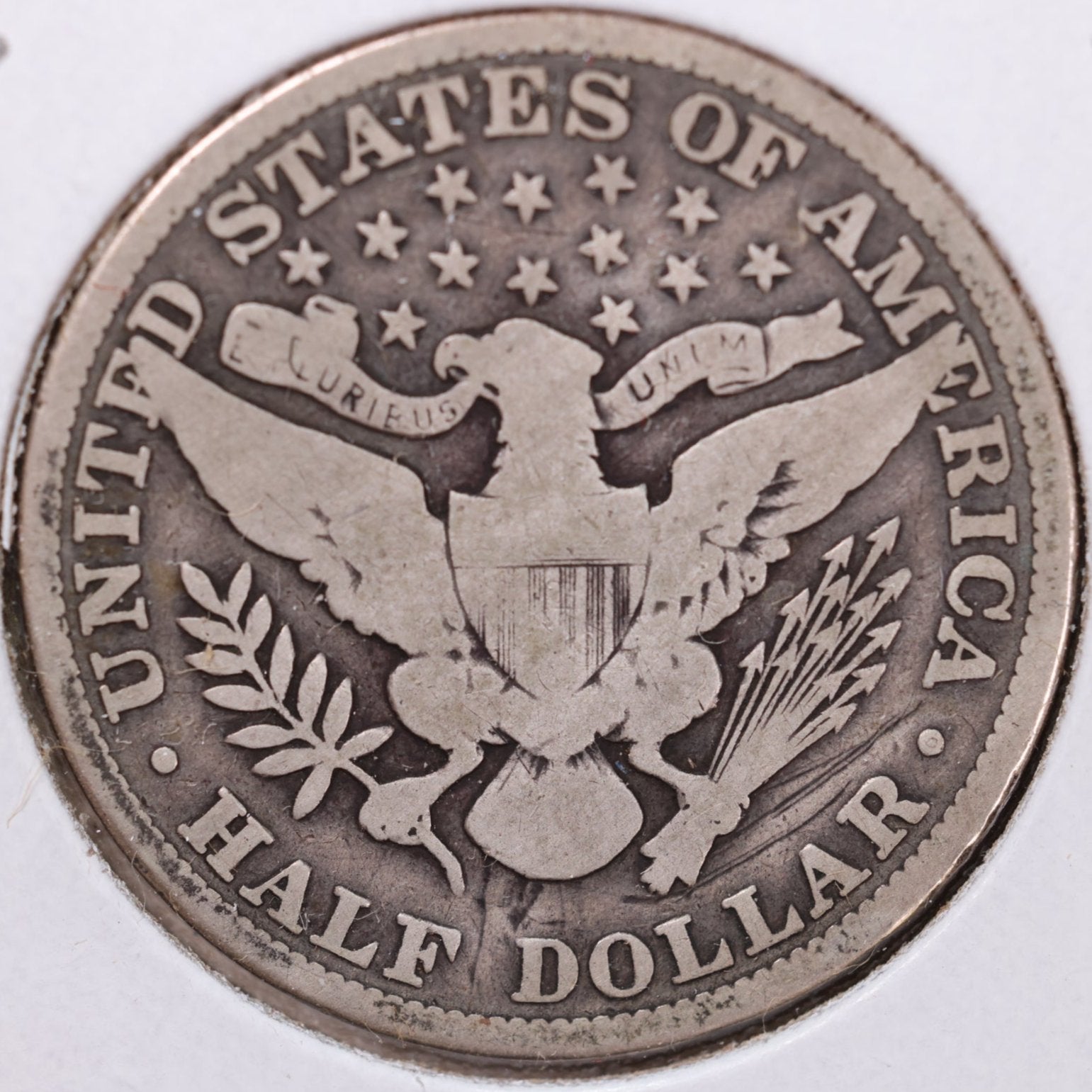 1913 Barber Half Dollar, Very Good Circulated Coin, Store #HR1008