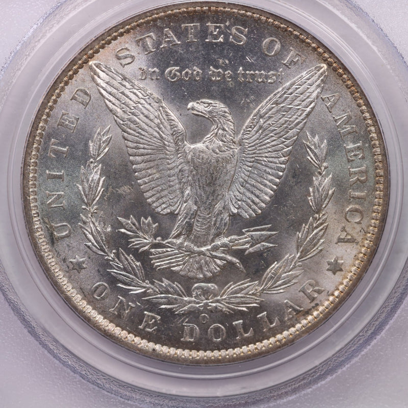 1888-O Morgan Silver Dollar., PCGS MS63.,  Affordable Collectible Coin Sale