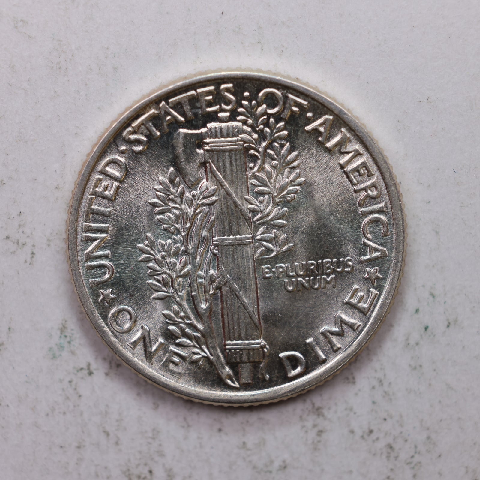 1941-D Mercury Silver Dime, Mint State Uncirculated Coin. Store Sale #DE0913.