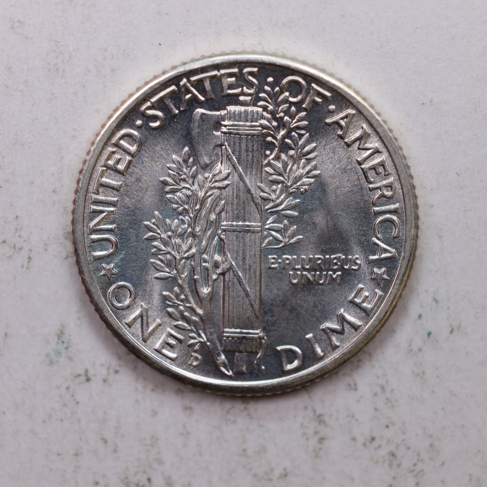1941-S Mercury Silver Dime, Mint State Uncirculated Coin. Store Sale #DE0914.