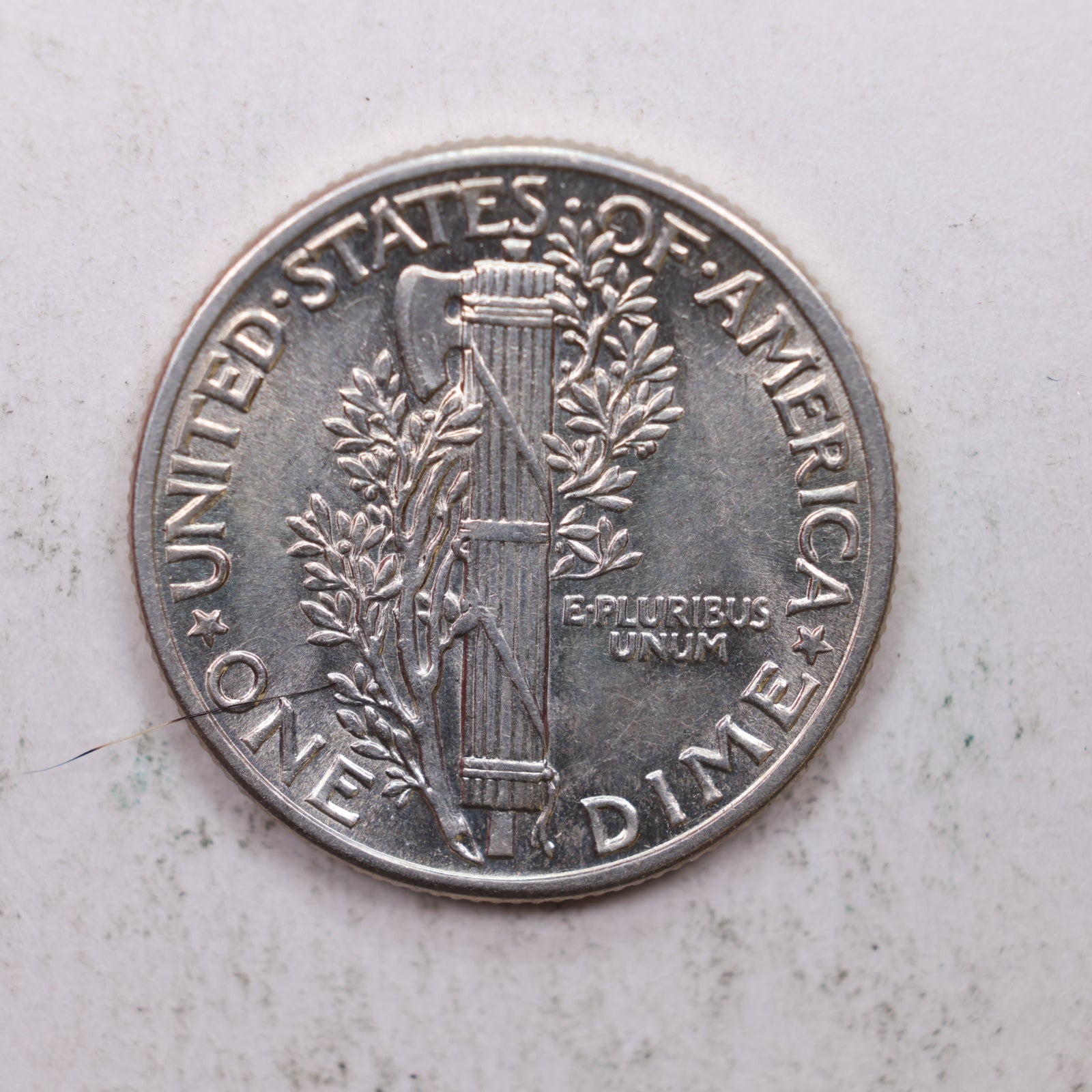 1942 Mercury Silver Dime, Mint State Uncirculated Coin. Store Sale #DE0915.