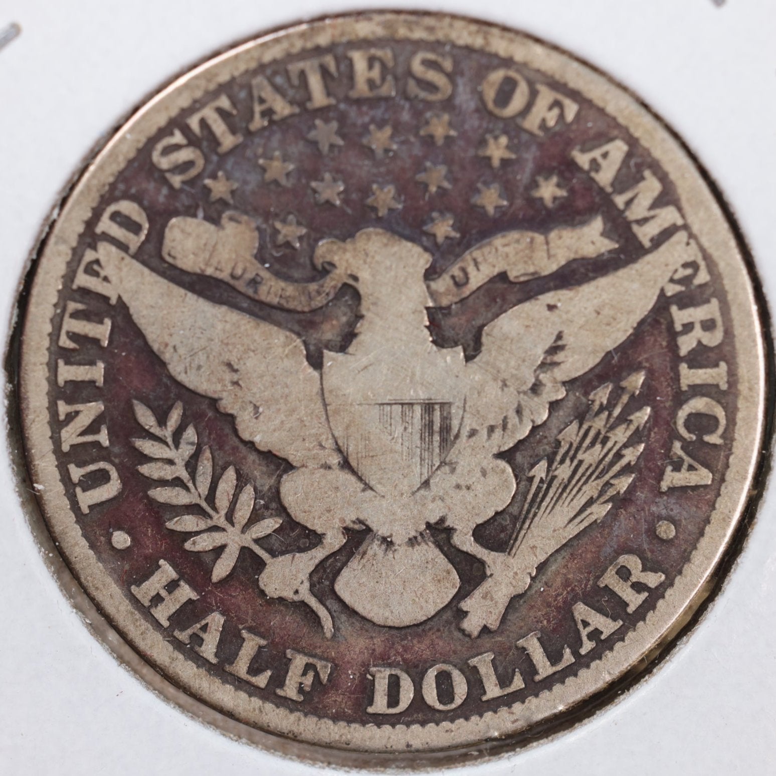 1915 Barber Half Dollar, Very Good Circulated Coin, Store #HR1021
