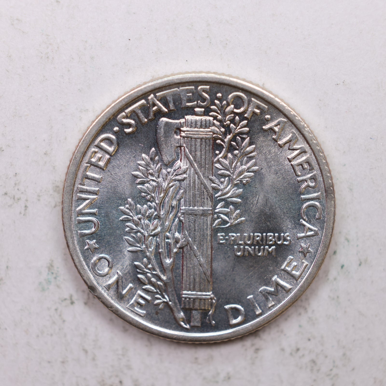 1943 Mercury Silver Dime, Mint State Uncirculated Coin. Store Sale #DE0916.