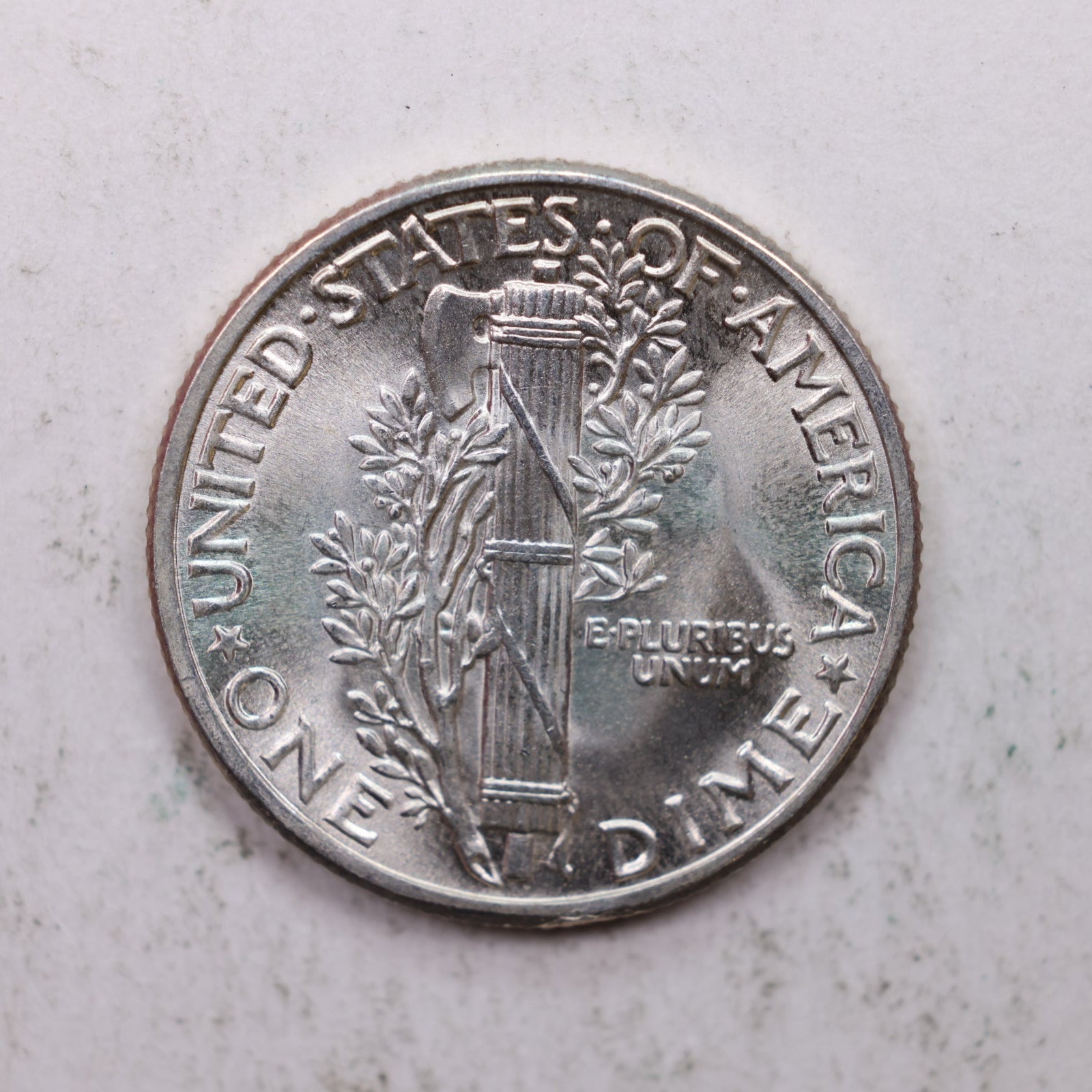 1944 Mercury Silver Dime, Mint State Uncirculated Coin. Store Sale #DE0918.