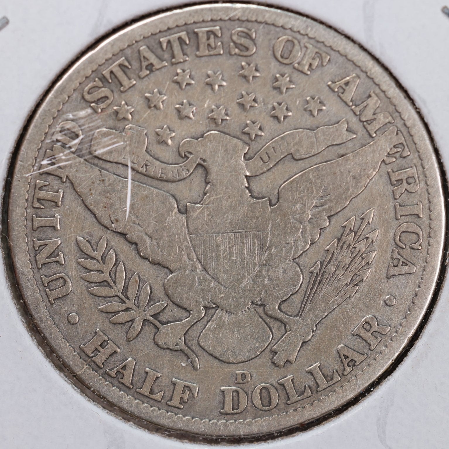 1915 Barber Half Dollar, Good Circulated Coin, Store #HR1023