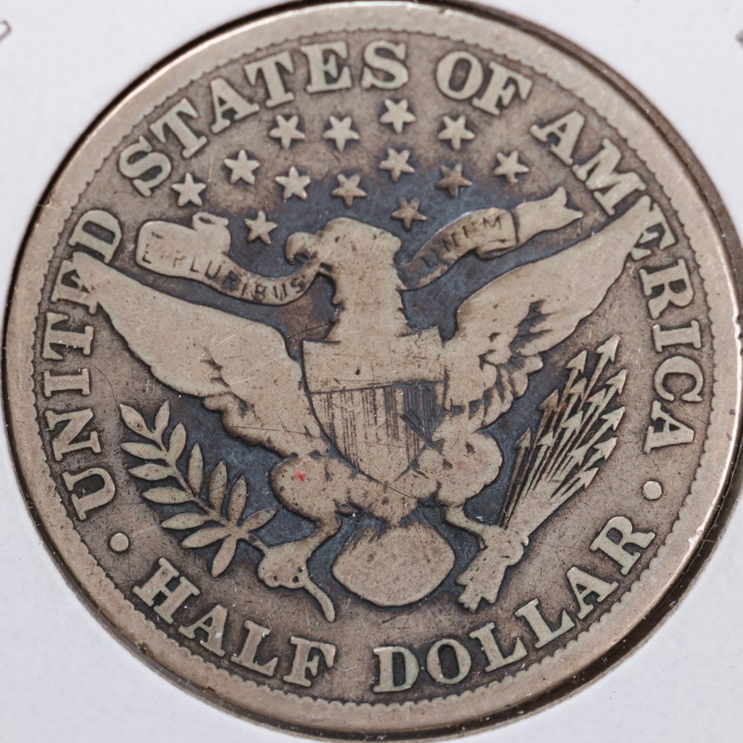 1915 Barber Half Dollar, Very Good Circulated Coin, Store #HR1024