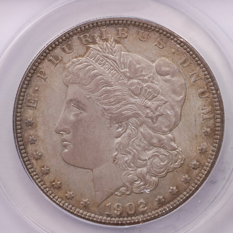 1902 Morgan Silver Dollar., ANACS MS62., Affordable Collectible Coin Store Sale