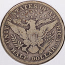 1915 Barber Half Dollar, Very Good Circulated Coin, Store